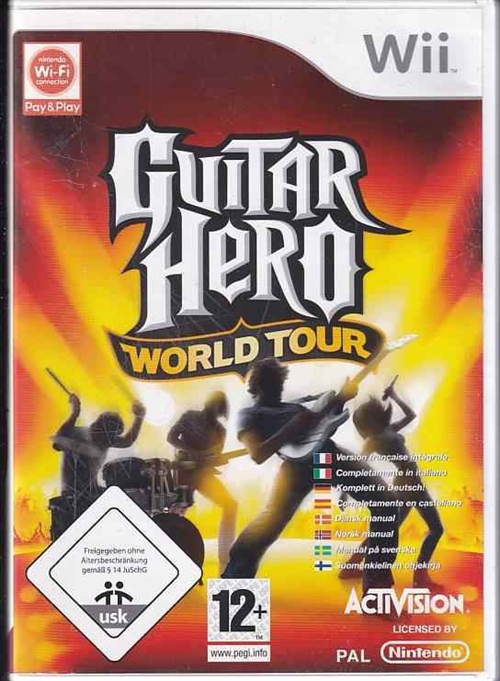 Guitar Hero World Tour - Wii (B Grade) (Genbrug)